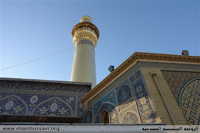 نمای بیرونی از حرم امام حسین (ع)